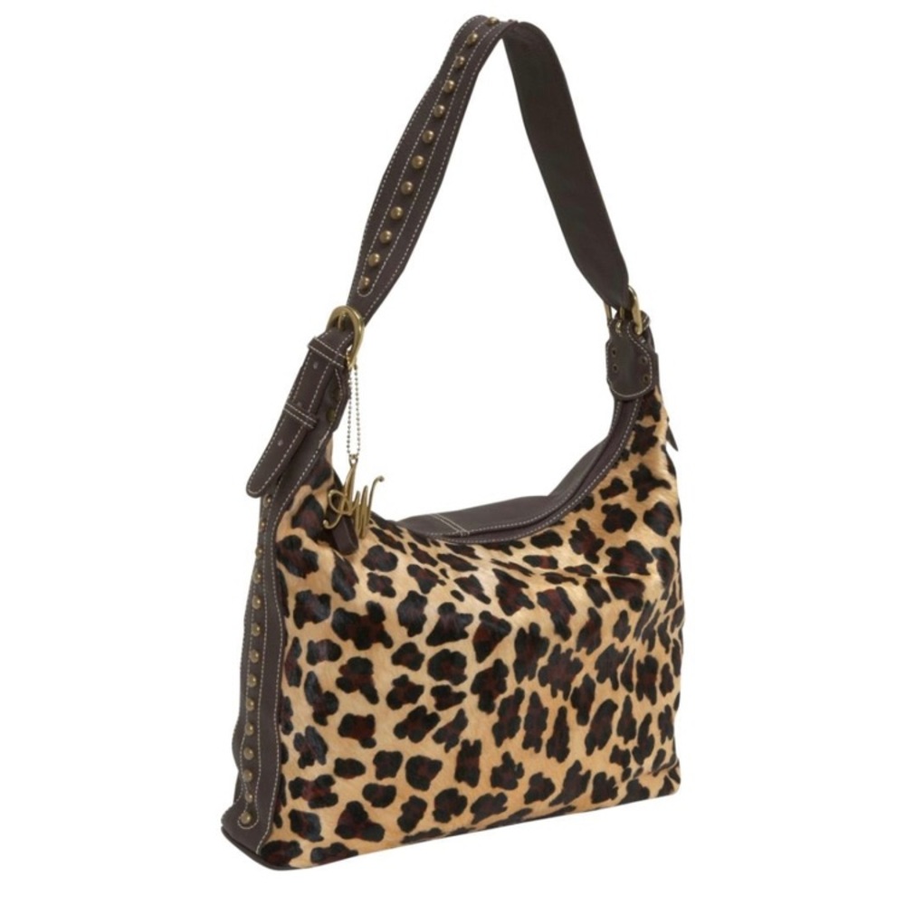 American West Animal Print Shoulder Bag.